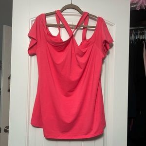 Torrid Pink Strappy Top 4